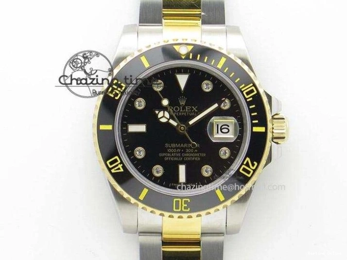 0601 FashionForward Submariner 40mm Black Ceramic 5GF Best Edition Painting Dial on Black Rubber Strap SA 2467